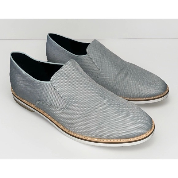 Calvin Klein Other - Calvin Klein Alfie Men's Gray Ballistic Loafer Dress Shoes Sz 8.5‎